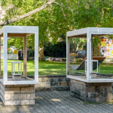 Till Röttjer, StadtRaumBoxen, KulturQuartier Erfurt, 2026. Foto: David Frommhold