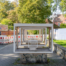 Till Röttjer, StadtRaumBoxen, KulturQuartier Erfurt, 2026. Foto: David Frommhold